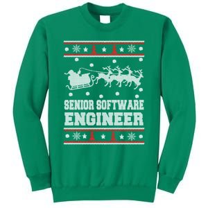 Senior Software Engineer Ugly Christmas Sweatshirt