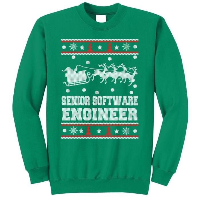 Senior Software Engineer Ugly Christmas Sweatshirt