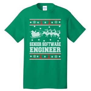 Senior Software Engineer Ugly Christmas Tall T-Shirt