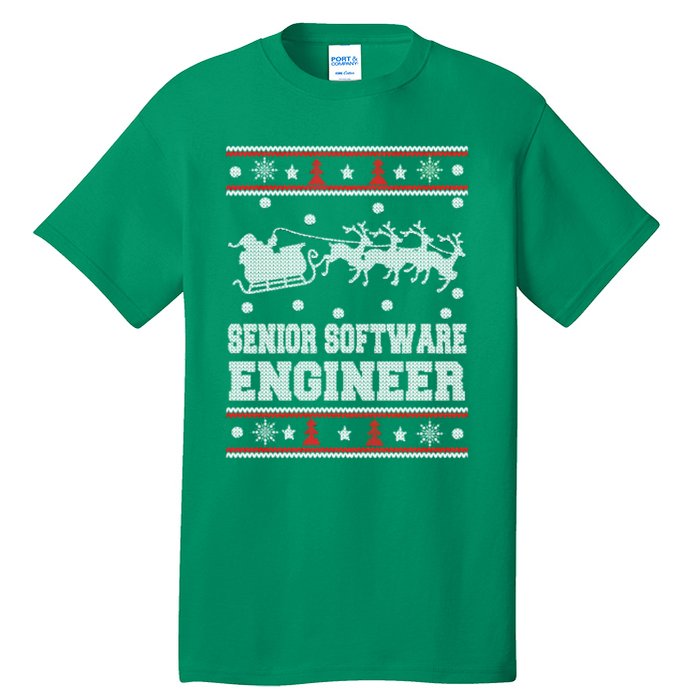 Senior Software Engineer Ugly Christmas Tall T-Shirt