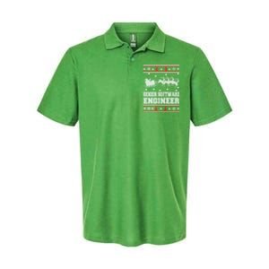 Senior Software Engineer Ugly Christmas Softstyle Adult Sport Polo