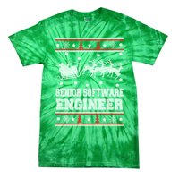 Senior Software Engineer Ugly Christmas Tie-Dye T-Shirt