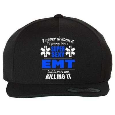 Super Sexy Emt Apparel For EmtS Wool Snapback Cap