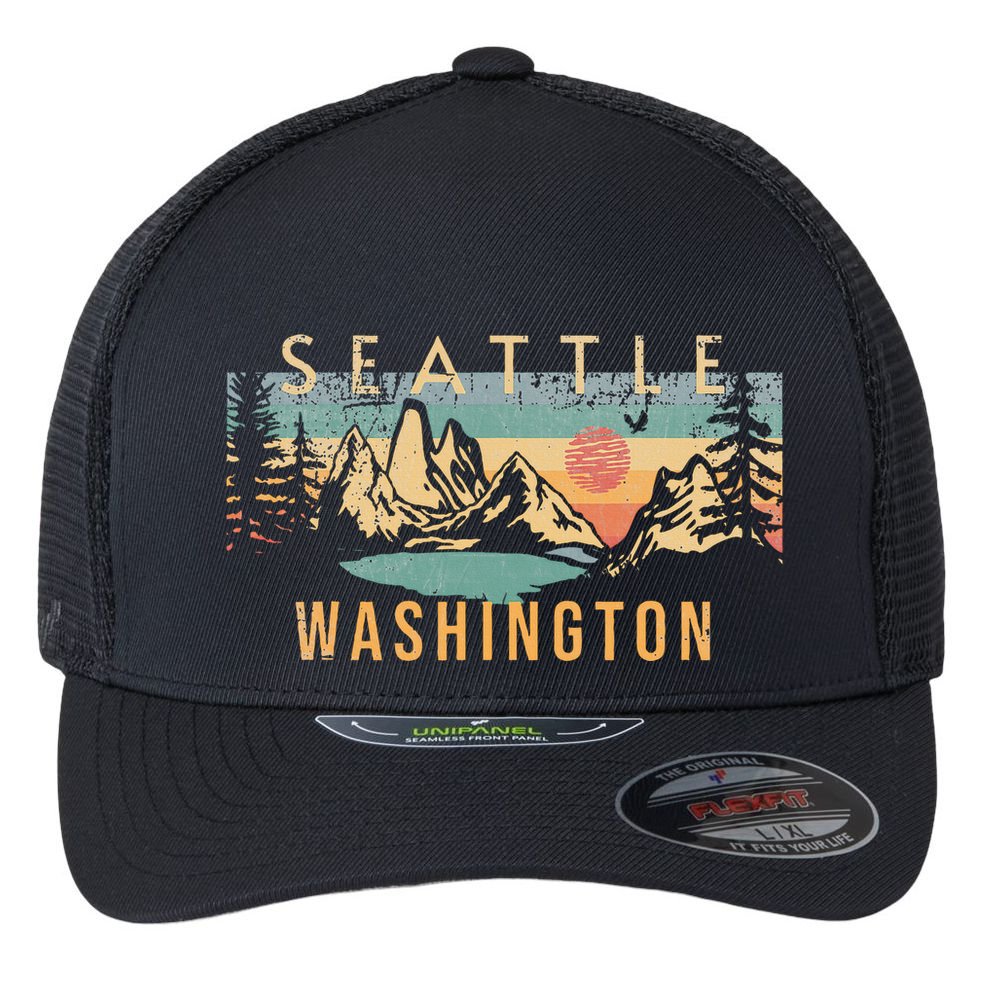 Seattle Flexfit Unipanel Trucker Cap