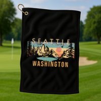 Seattle Golf Towel