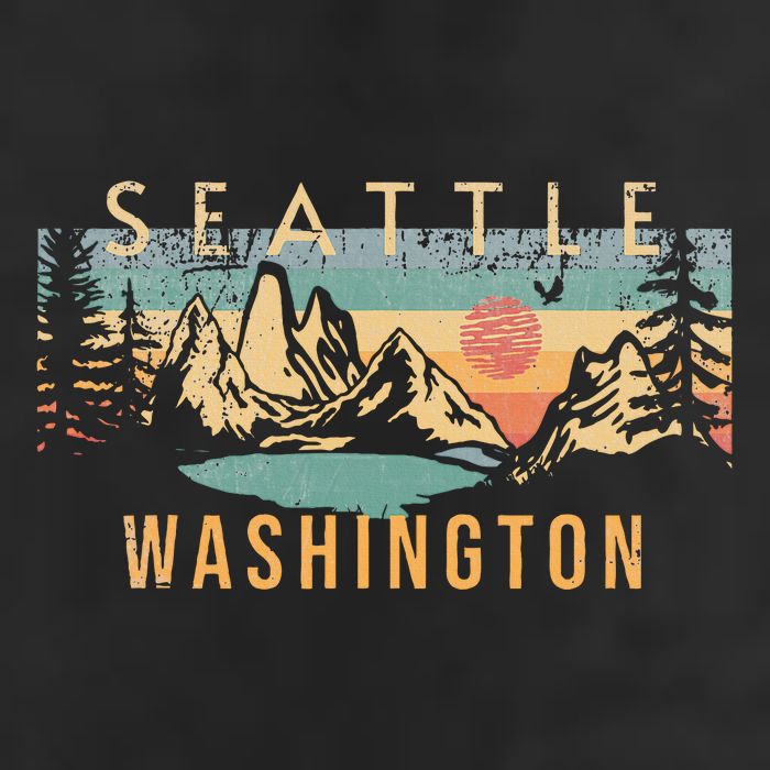 Seattle Golf Towel