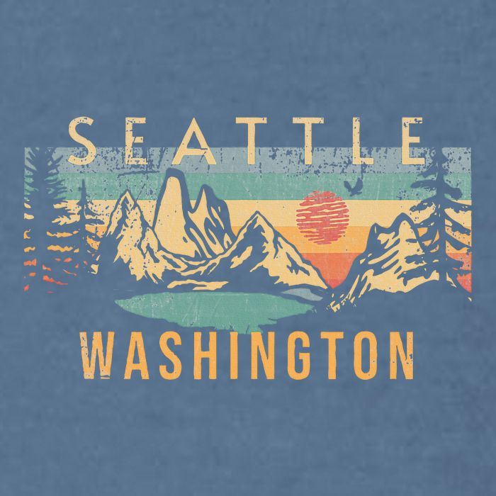 Seattle Garment-Dyed Sweatshirt