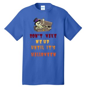 Spooky Skeletons Embrace The Fall Season Gift Tall T-Shirt