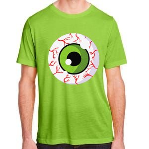 Spooky Scary Eyeball Funny Halloween Eyeball Adult ChromaSoft Performance T-Shirt