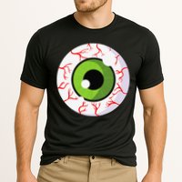 Spooky Scary Eyeball Funny Halloween Eyeball Cooling Performance Crew T-Shirt