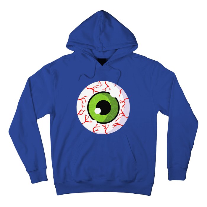 Spooky Scary Eyeball Funny Halloween Eyeball Hoodie