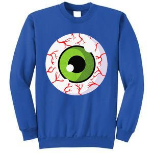 Spooky Scary Eyeball Funny Halloween Eyeball Sweatshirt