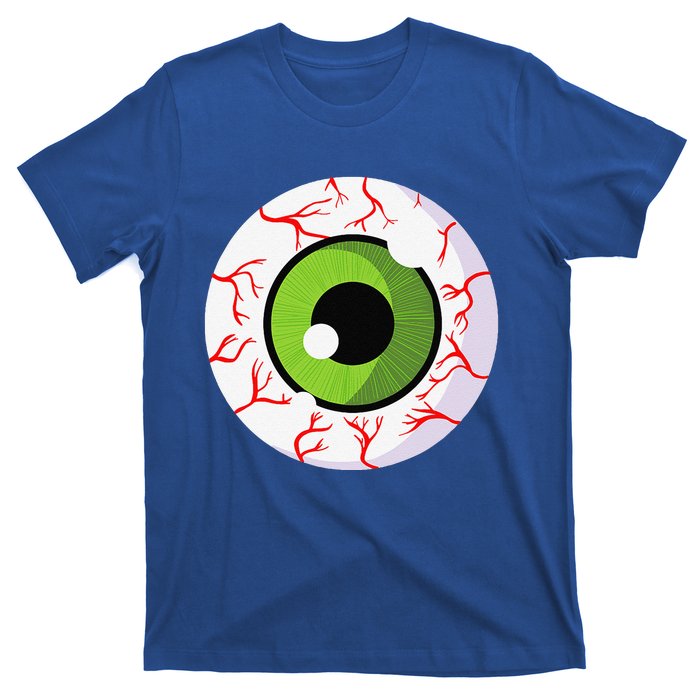 Spooky Scary Eyeball Funny Halloween Eyeball T-Shirt