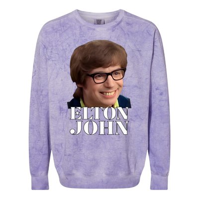 Shithead Steve Elton Powers Colorblast Crewneck Sweatshirt