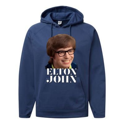 Shithead Steve Elton Powers Performance Fleece Hoodie