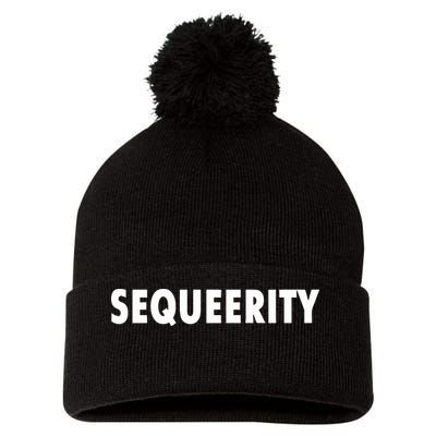 Sequeerity Pom Pom 12in Knit Beanie