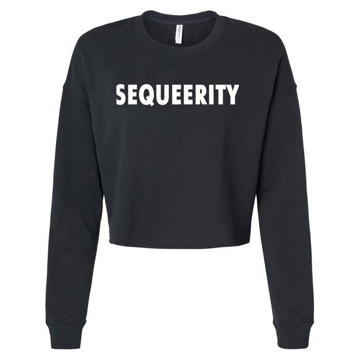 Sequeerity Cropped Pullover Crew