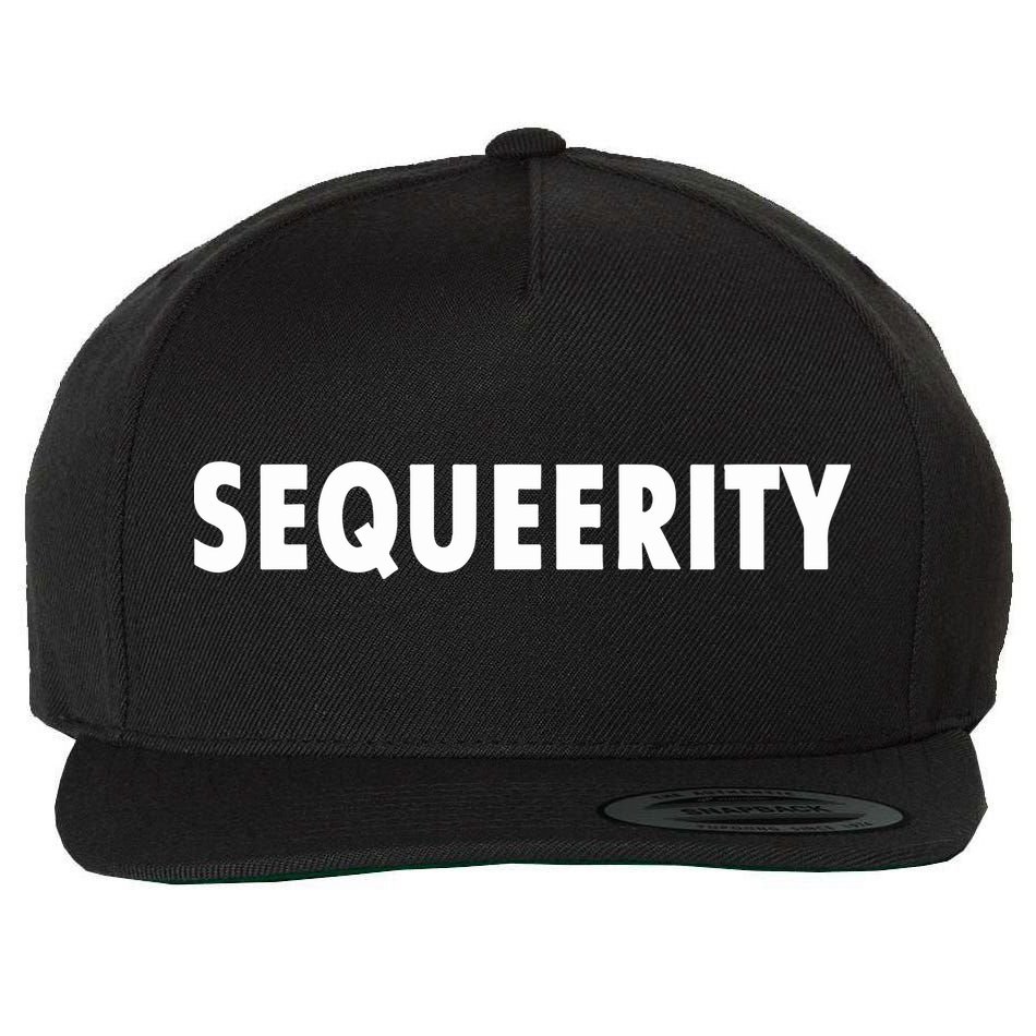 Sequeerity Wool Snapback Cap