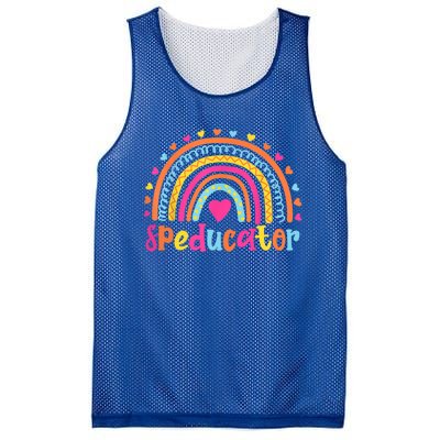 Speducator Special Education Teacher Sped Ed Gift Mesh Reversible Basketball Jersey Tank