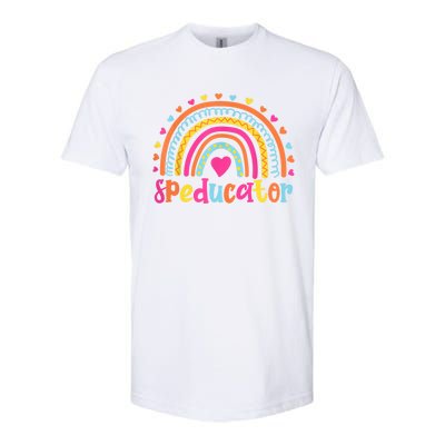 Speducator Special Education Teacher Sped Ed Gift Softstyle CVC T-Shirt