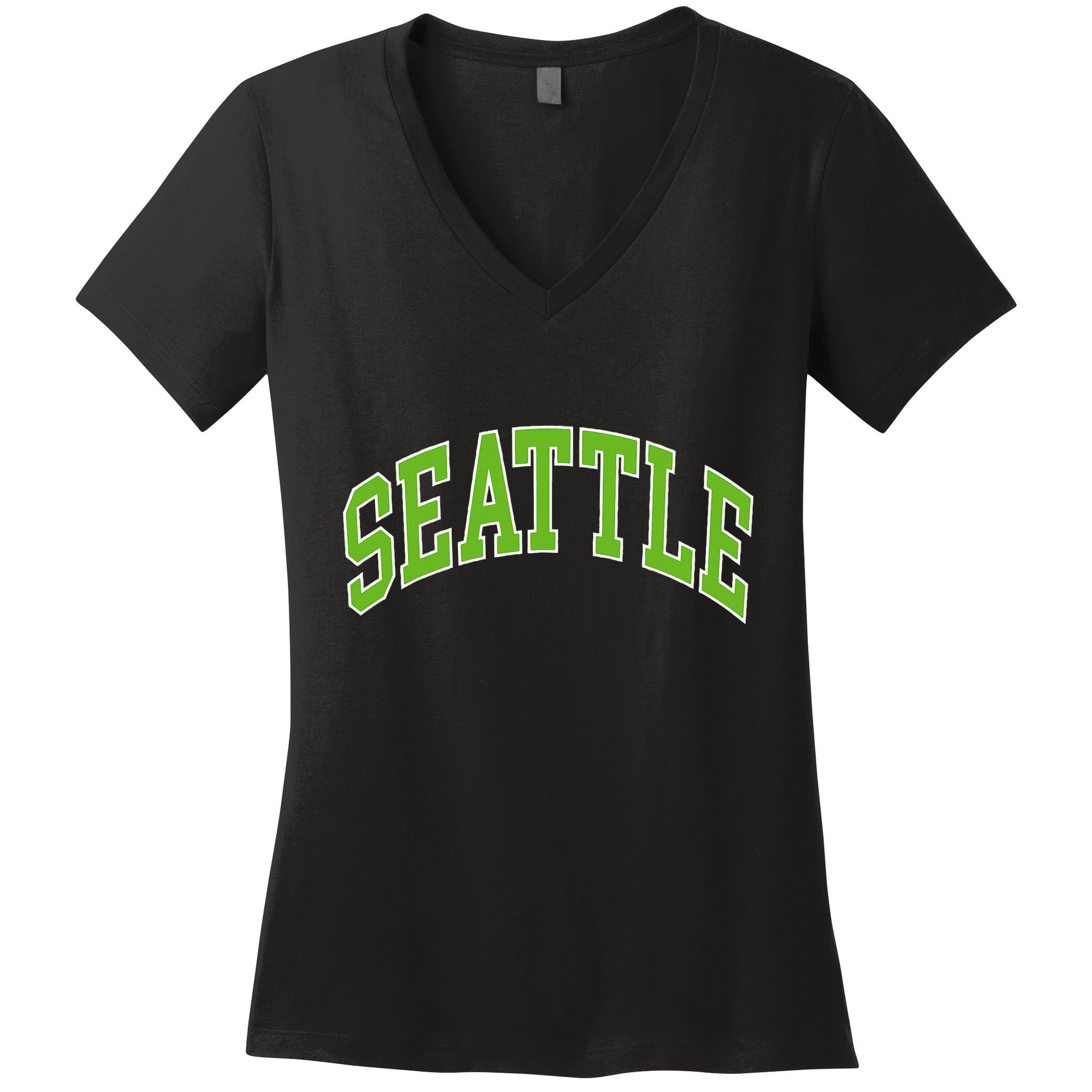 Seattle Women's V-Neck T-Shirt