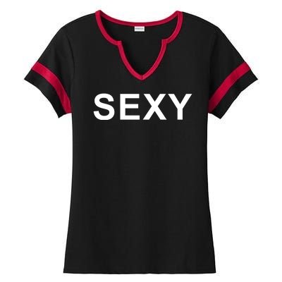 Sexy Ladies Halftime Notch Neck Tee