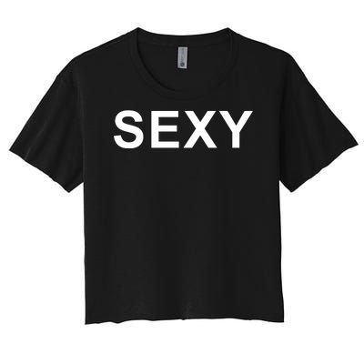 Sexy Women's Crop Top Tee