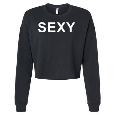 Sexy Cropped Pullover Crew