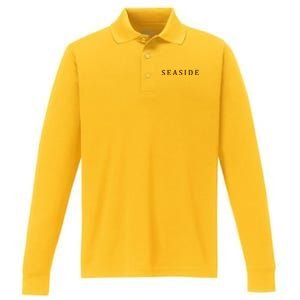 Seaside Performance Long Sleeve Polo