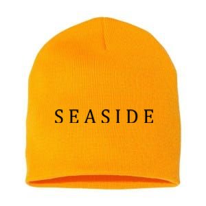 Seaside Short Acrylic Beanie