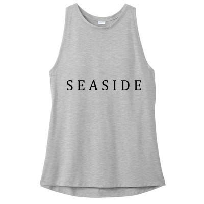 Seaside Ladies PosiCharge Tri-Blend Wicking Tank