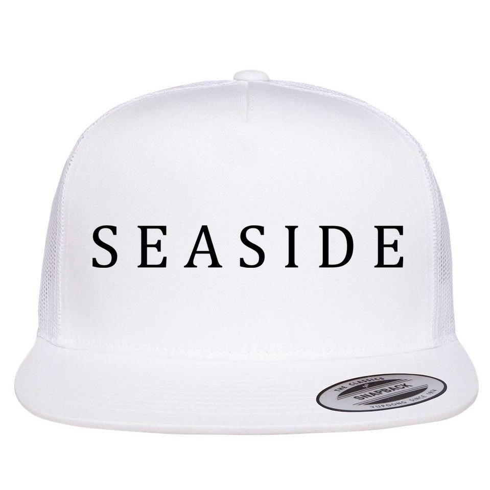 Seaside Flat Bill Trucker Hat