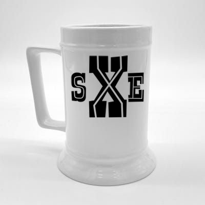 Sxe Straight Edge Gift Beer Stein