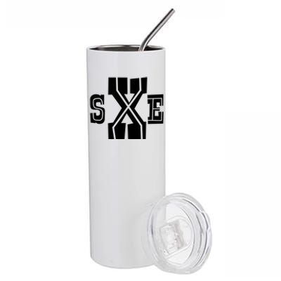 Sxe Straight Edge Gift Stainless Steel Tumbler