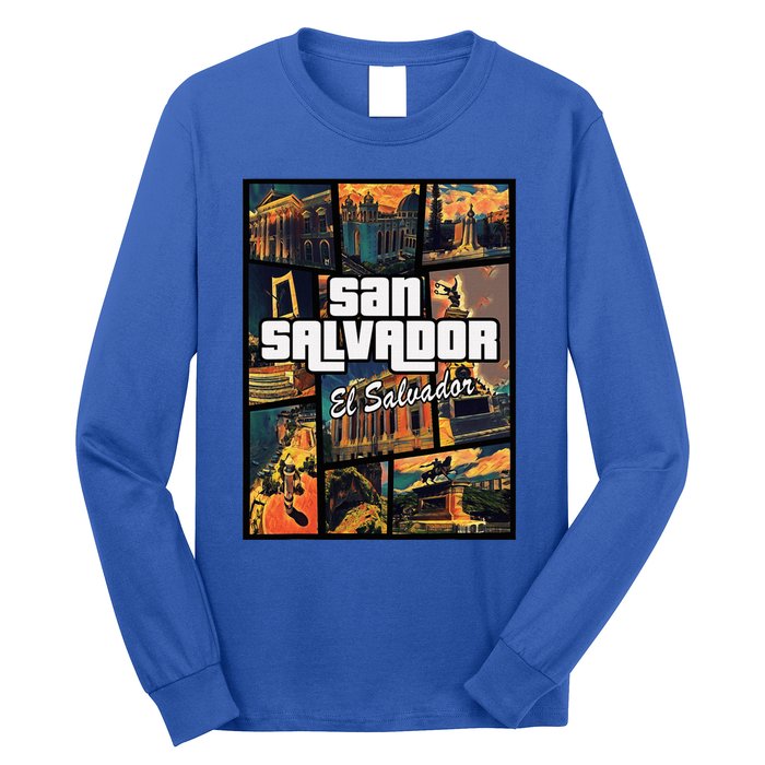 San Salvador El Salvador Capital Proud Long Sleeve Shirt