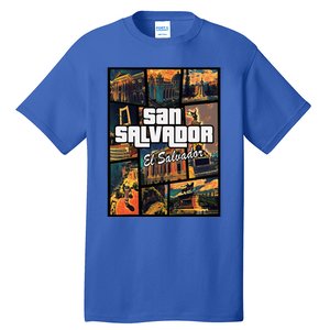 San Salvador El Salvador Capital Proud Tall T-Shirt