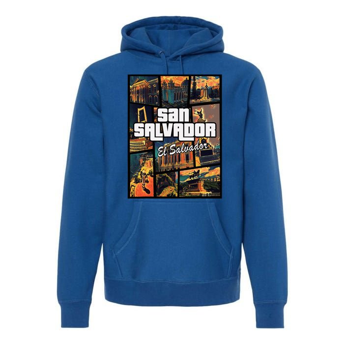 San Salvador El Salvador Capital Proud Premium Hoodie