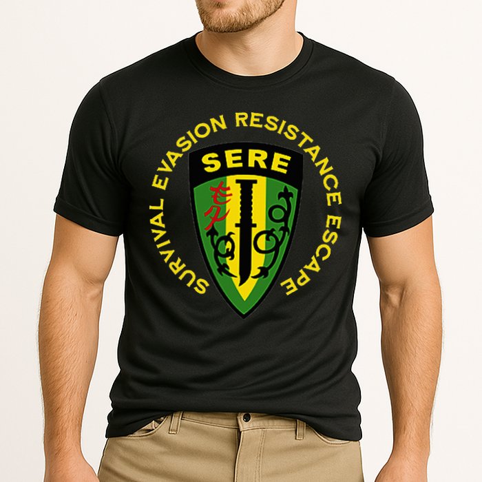 Sere Survival Evasion Resistance Escape School Cooling Performance Crew T-Shirt