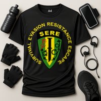 Sere Survival Evasion Resistance Escape School Cooling Performance Crew T-Shirt