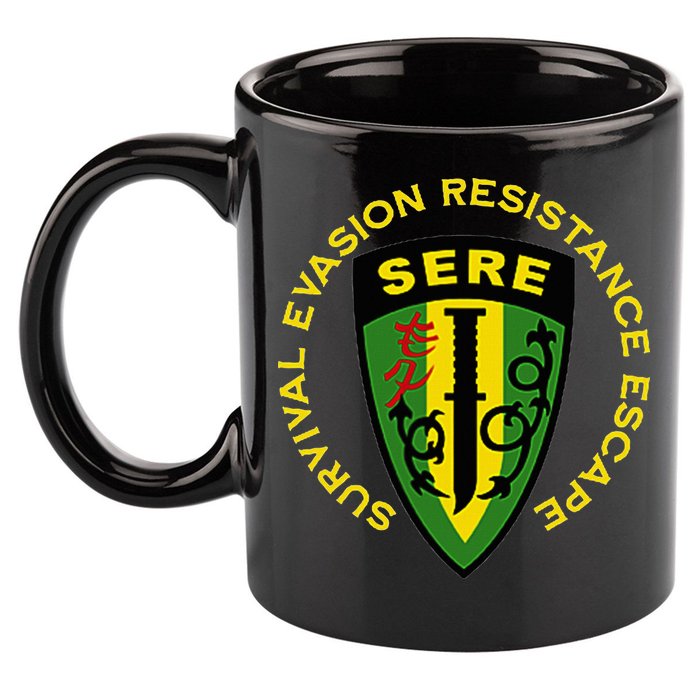 Sere Survival Evasion Resistance Escape School 11oz C Handle Ceramic Mug