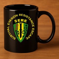 Sere Survival Evasion Resistance Escape School 11oz C Handle Ceramic Mug