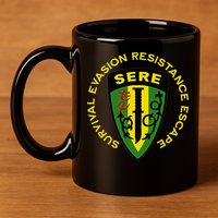 Sere Survival Evasion Resistance Escape School 11oz C Handle Ceramic Mug