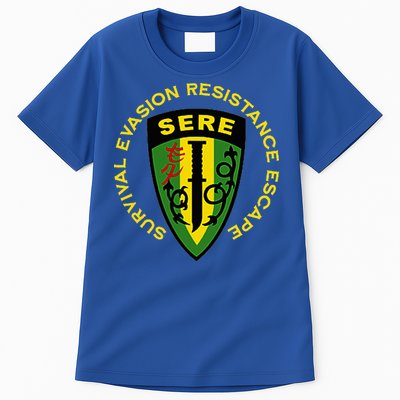Sere Survival Evasion Resistance Escape School Tall T-Shirt