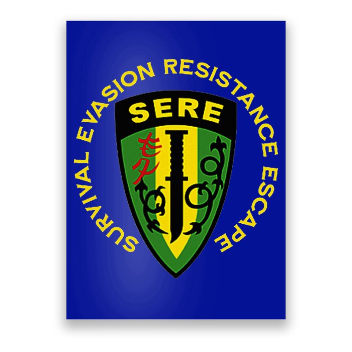 Sere Survival Evasion Resistance Escape School Poster