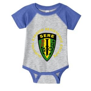 Sere Survival Evasion Resistance Escape School Infant Baby Jersey Bodysuit