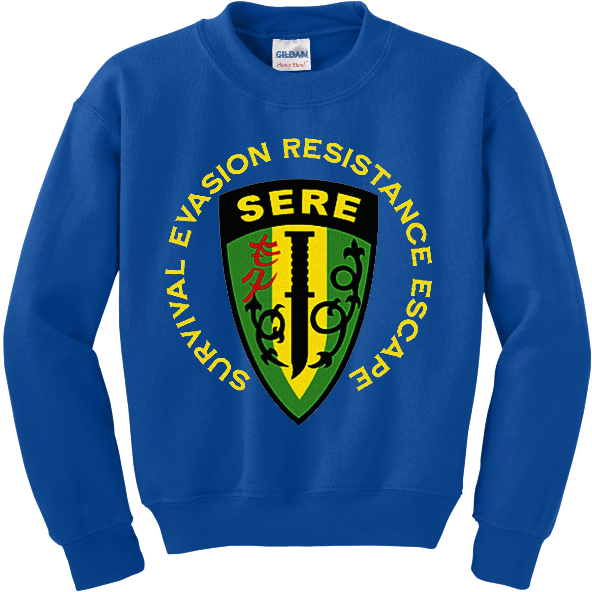 Sere Survival Evasion Resistance Escape School Kids Sweatshirt