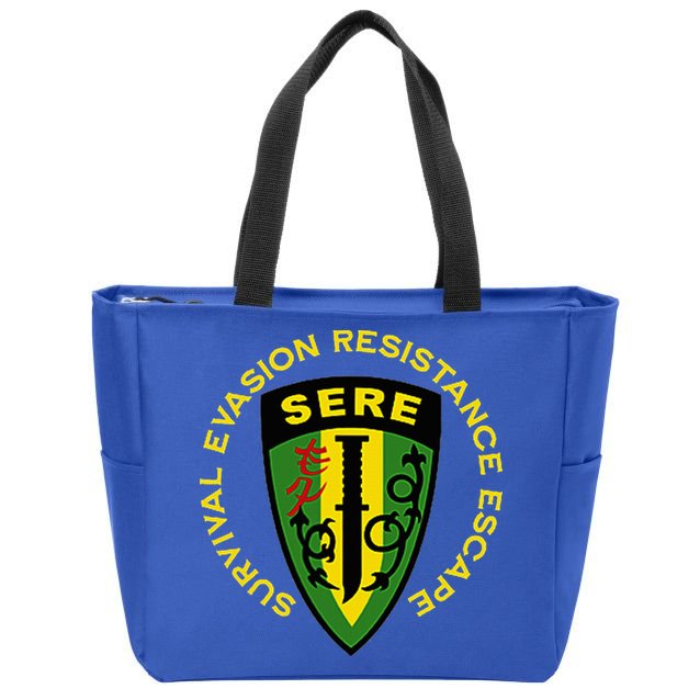 Sere Survival Evasion Resistance Escape School Zip Tote Bag