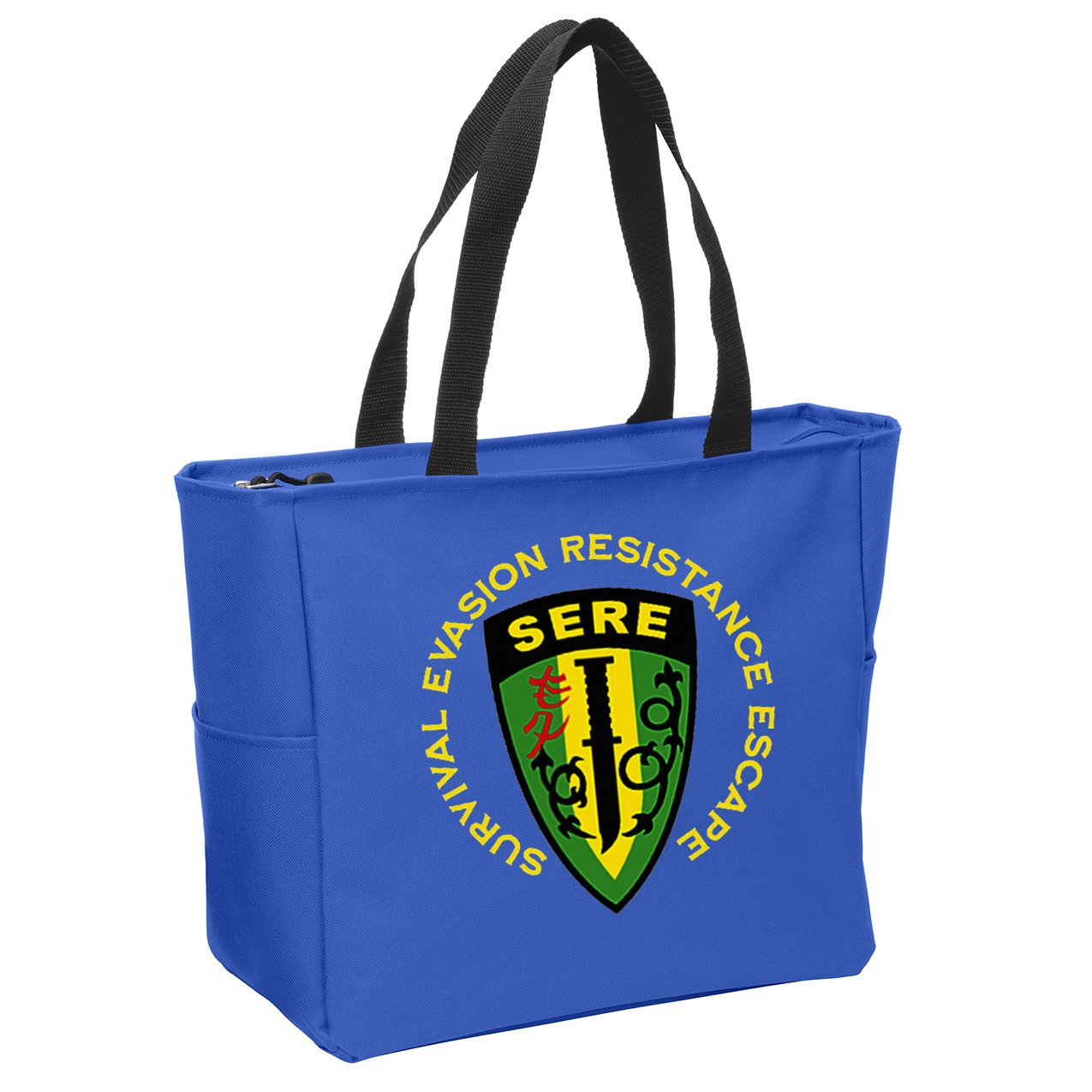 Sere Survival Evasion Resistance Escape School Zip Tote Bag