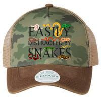 Snake Serpent Easily Distracted By Snakes Legacy Tie Dye Trucker Hat