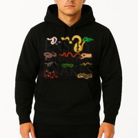Snake Serpent Easily Distracted By Snakes Hoodie